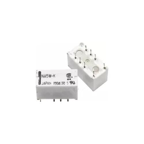 Free Shipping 10pcs/lot new original signal relay NA5W-K 5V/8PIN/2A