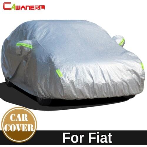 Cawanerl For Fiat Sedici Bravo Brava Freemont Multipla Tempra Coupe Cotton Car Cover Waterproof Sun Snow Rain Protection Cover