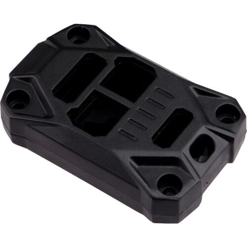 ABS Car Key Fob Shell Case Cover Protector Fit For Jeep Wrangler JK 2007 2008 2009 2010 2011 2012 2013 2014 2015 2016 2017