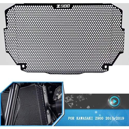 For Kawasaki Z900 z900 Z 900 2017 2018 2019 Motorcycle Radiator Grille Guard Cover Motorbike CNC Aluninum Water Tank Protector