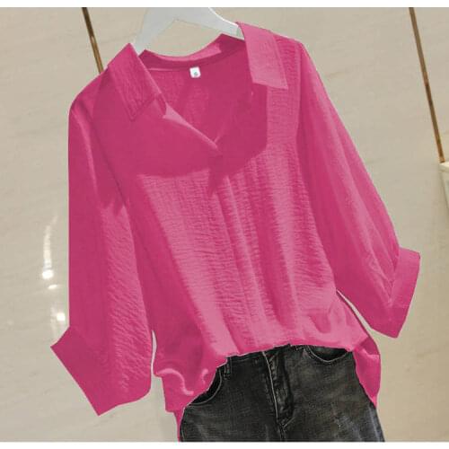 Ehuanhood Silk Blouses