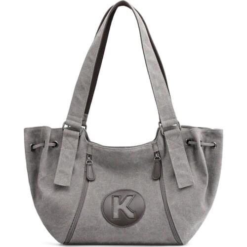 Canvas Shoulder Bag Female 2021 New Messenger Bag Casual All-match Lady Bag Large-capacity Handbag Women Bag designer bag purses