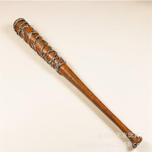 Cosplay Movie Game Walking Dead Bat Baseball Stick Nigen Lucille Baseball Bat PU Foam Model Toy 83cm