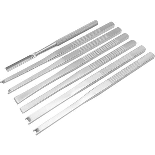 Nasal osteotome left and right double-headed protection spade type straight flat bone knife dental osteotome orthopedics