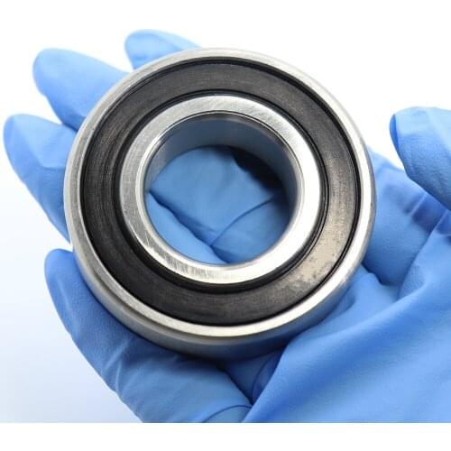 2pcs s6205rs bearing 25 * 52 * 15 mm ABEC 3 440C stainless steel s 6205rs ball bearing 6205 stainless steel ball bearing deep gr