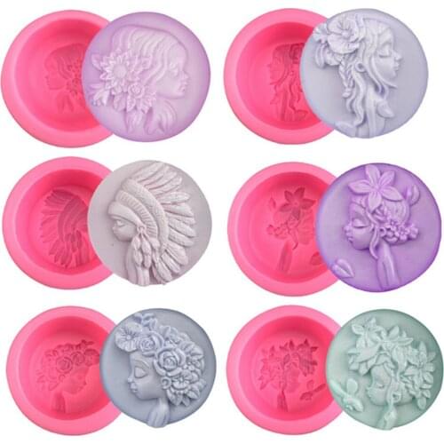 Flower Silicone Soap Mold Sun Flower Craft Household Fondant Sugar Mould Diy Cake Supplies Chocolate Mold