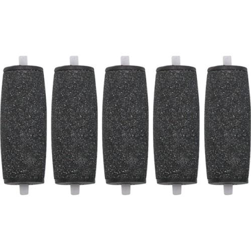 5pcs/Lot Replacement Roller Heads For Velvet Smooth Electric Foot File Pedicure Machine Dead Skin Callus Remover Foot Care Tool