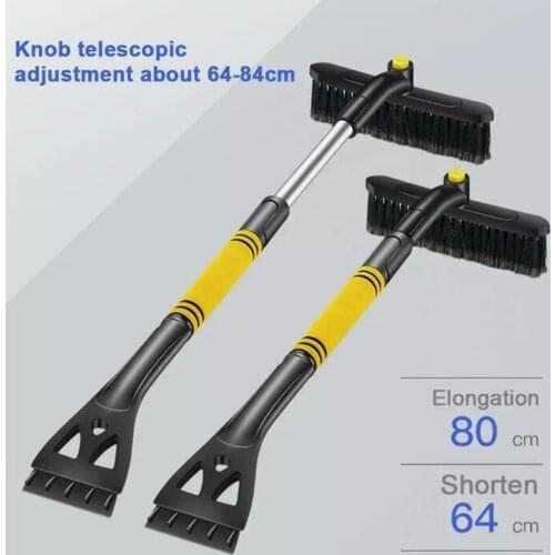 Retractable Snow Shovel for Truck SUV Car Snow Brush Scraping Snow Shovel Glass Frost Removal Winter Ice Removal Winter Tools