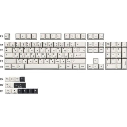 Japanese keycaps 116 keys Dyesub printing PBT keycap cherry profile for 104 87 mechanical keyboard