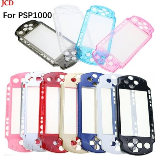 JCD 1pcs Front Housing Shell Cover Case Replacement For Sony PSP1000 PSP 1000 Game Console