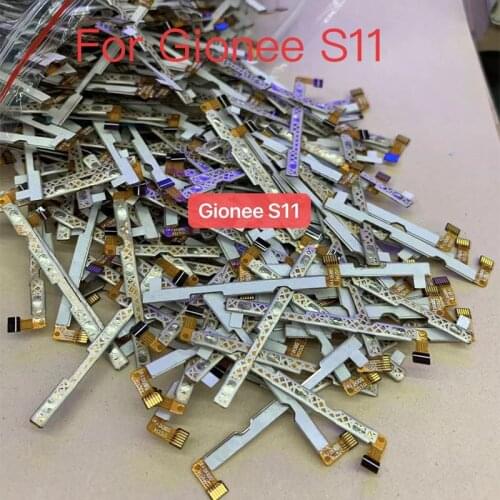 10pcs For Gionee S11 Power On Off Volume Up Down Switch Side Button Key Flex Cable Replacement Parts