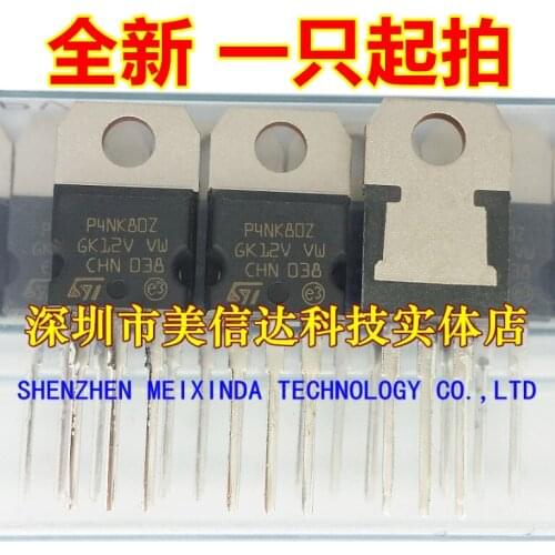 100% New&original P4NK80Z STP4NK80Z TO-220