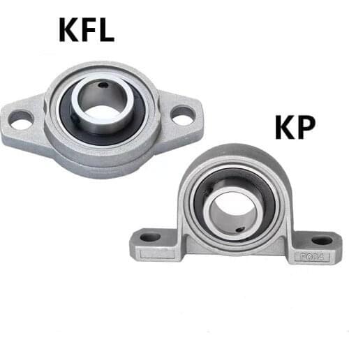 2pcs KP006 KFL006 Zinc alloy pillow block bearing bore 30mm Mounted support pillow block housing