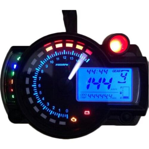 2017 15000rpm modern KOSO RX2N similar LCD digital Motorcycle odometer speedometer adjustable MAX 299KM/H