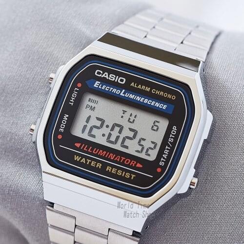Casio gold silver watch mens watch top brand luxury LED digital Quartz waterproof watch sports military wristwatch 2021