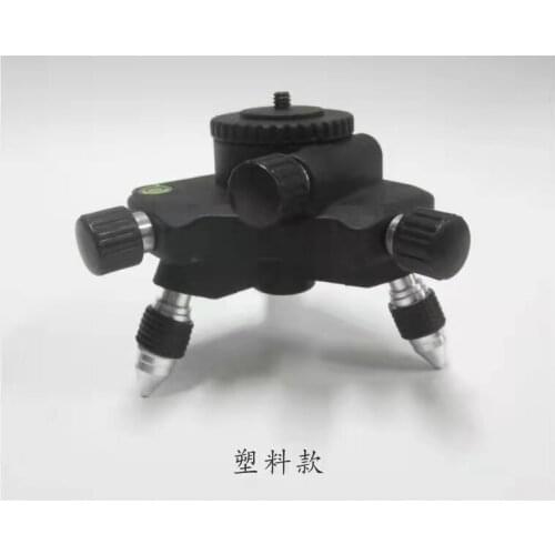 DANPON 360° Rotatable Base for Laser Level 1/4'' Interface Fine Adjustment Tripod Stand