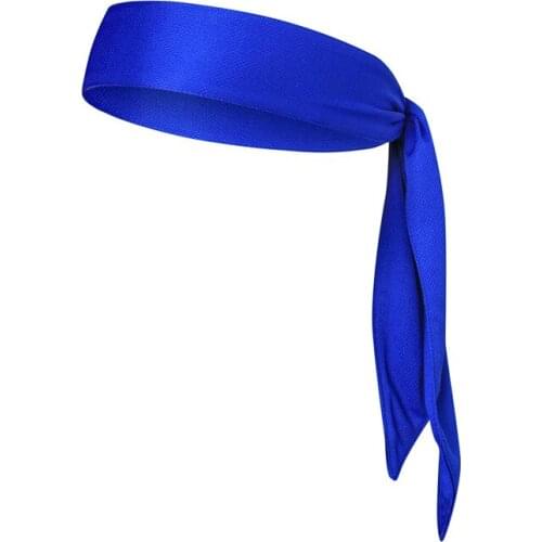 Men Women Outdoor Sports Sweatband Headband Yoga Gym Solid Color Headband Running Tennis Fitness Head Sweat Bands
