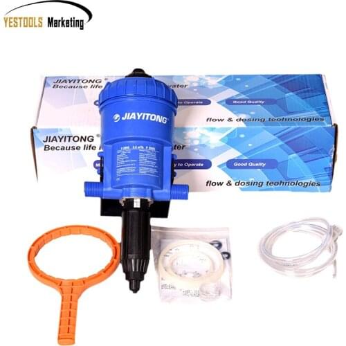 Fertilizer Injector Dispenser Proportioner 0.2%-2% 4C-30C ,water-driven chemical injector for fertilizer P2502