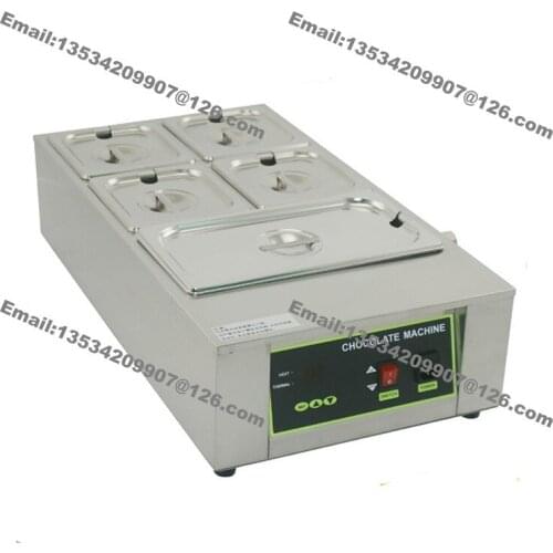 12kg Commercial Use 110v 220v Electric Digital Chocolate Melter Warmer Boiler Temperer with 5 Melting Pot