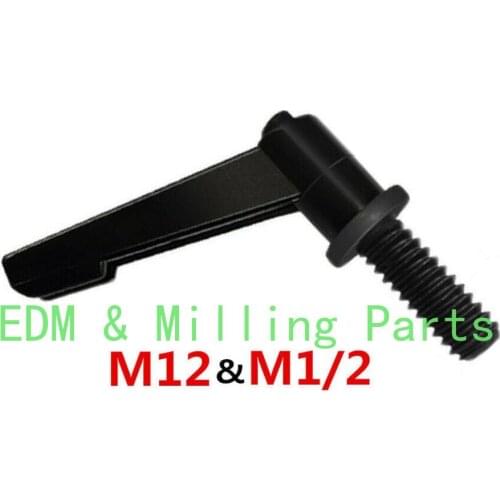 CNC Milling Machine Table Lock Bolt Handle Vertical Mill M12 or M1/2 For Bridgeport Mill Part