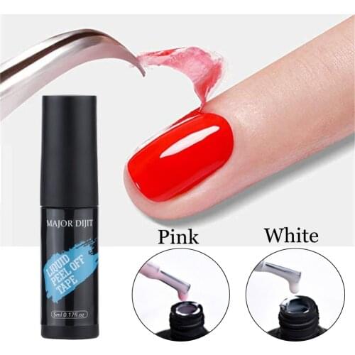 Nail Protect Glue Liquid Nail Peel Off Tape Nail Latex Cuticle Care Tools Manicure Protect Glue Base Coat Finger Cuticle Care