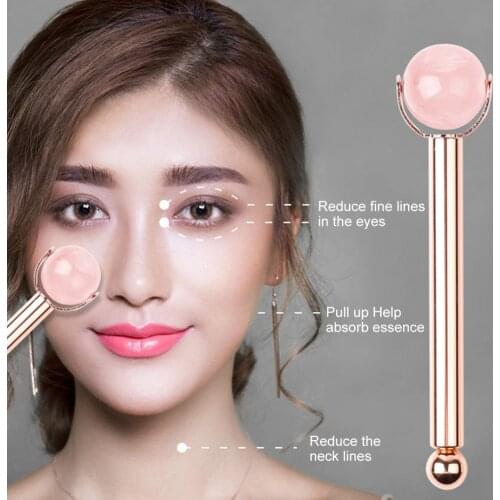 Jade Roller Face Slimming Massager Face Lifting Natural Jade Stone Facial Massage Roller Skin Care Beauty Tool dropshipping