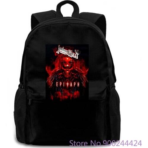 Judas Priest 'Epitaph Red Horns' - NEW & OFFICIAL! Hip Hop women men backpack laptop travel school adult student