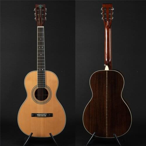 Stansen 39 inch parlor style solid wood acoustic guitar