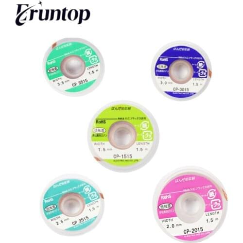 5 pcs/lot High Quality BGA Desoldering Braid Solder Wire CP-1515/2015/2515/3015/3515 Wick/Soldering Accessory Solder Remover