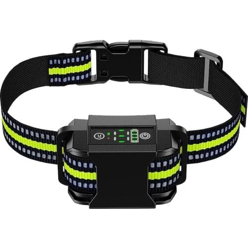 Dog Bark Collar - Rechargeable Dog Training Collar Auto Anti Barking Collar with 6 Adjustable Sensitivity Beep Vibration