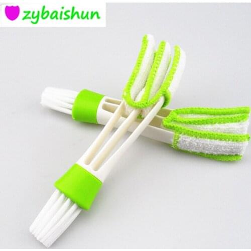 Plastic Dirt Duster Cleaner Brush Car Air Conditioning Vent Blinds Cleaning Brush car Accessories for Citroen