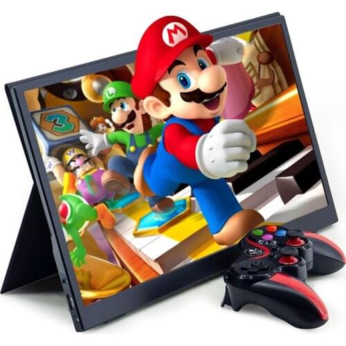 15.6 IPS FHD Led Portable Touch Monitor for Laptop Type-c HDMI USB-C HDR Portable Screen Display Support PS4 PROXBOX NS Hdmi