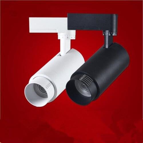 Zoom spotlights, led track lights, cob spotlight guide lights, clothing, adjustable astigmatism tube, spotlight, industrial wind