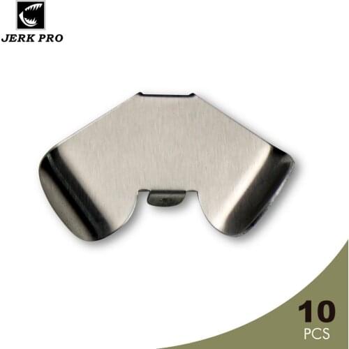 JERK PRO 10PCS Aluminium Buzzer Spinner Blades DIY Buzzbait Surface Fishing Lures Angler’s Tackle Craft