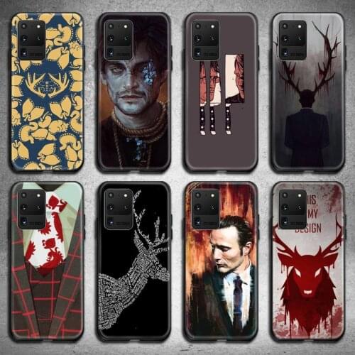 Hannibal Phone Case for Samsung S20 plus Ultra S6 S7 edge S8 S9 plus S10 5G lite 2020
