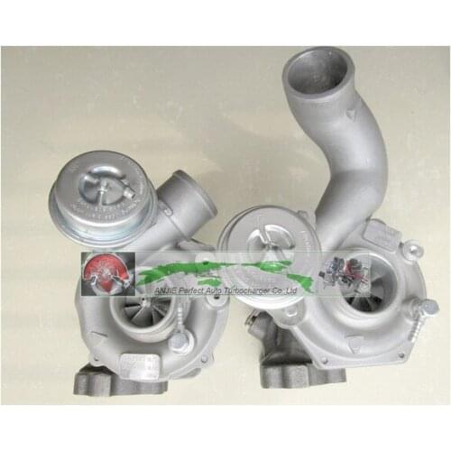 Twin Turbo For AUDI RS4 00- Quattro ASJ AZR V6 2.7L 380HP K04 25+26 53049880025 53049880026 53049700025 53049700026 Turbocharger
