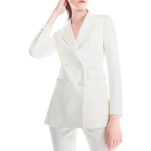 New Womens Suits Blazer with Pant Women Business Suits Formal Office Suits Work Elegant Suits for Weddings Slim Fit Custom Made