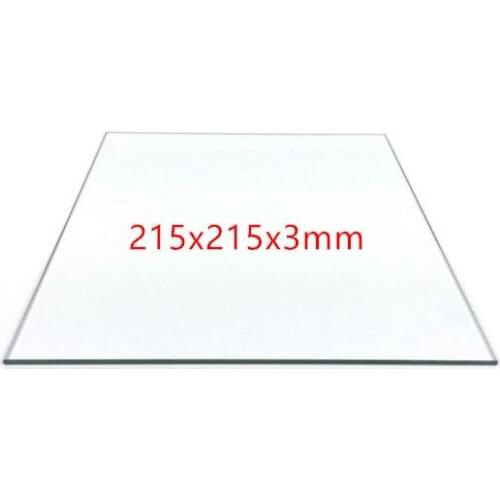 SWMAKER 1pcs Velleman K8200 BOROSILICATE GLASS PLATFORM 215x215x3mm for DIY 3D printer Glass panel for Velleman K8200