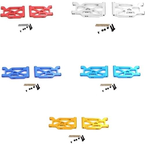 2Pcs Aluminum Alloy Front Suspension Arm Swing Arms for Wltoys 104001 1/10 RC Car Upgrade Parts Accessories