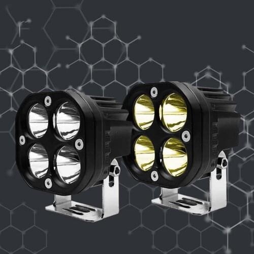 2 pcs Motorcycle Modified Led Spotlight 80 Car Luggage Rack Spotlight Led Light Roof Fog Light