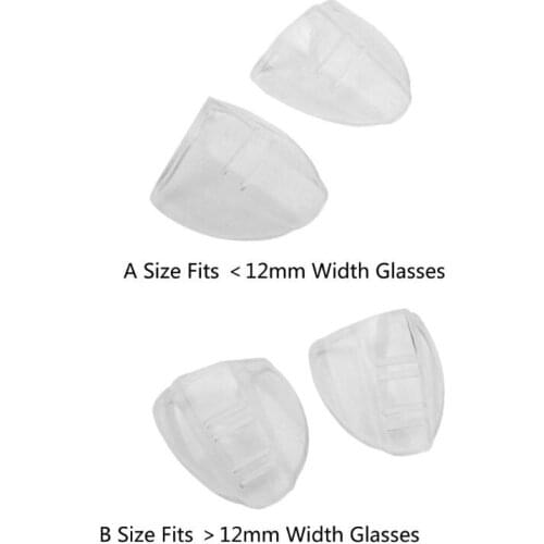 6 Pairs Splash Proof Safety Eye Glasses Side Shields Clear Flexible Slip On Protective Shield Fits All Size Eyeglasses