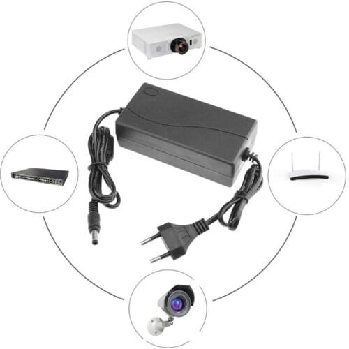 100V-240V AC to DC 14V 5A Power Supply Adapter Converter 5.5*2.5-2.1mm for ITX Power/LCD/ LED Display EU US Adapter