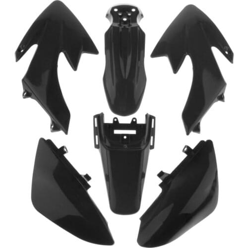 Black Plastics Guard Fairing Fender 280mm For CRF50 50-125CC Dirt Bike