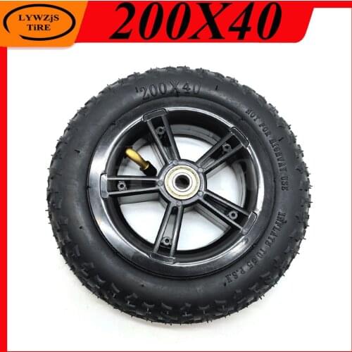 200x40 Wheel Tire for Electric Scooter Baby Trolley 8 Inch 200x40 Inner Tube Anti Skid Tire Wheel Accessories
