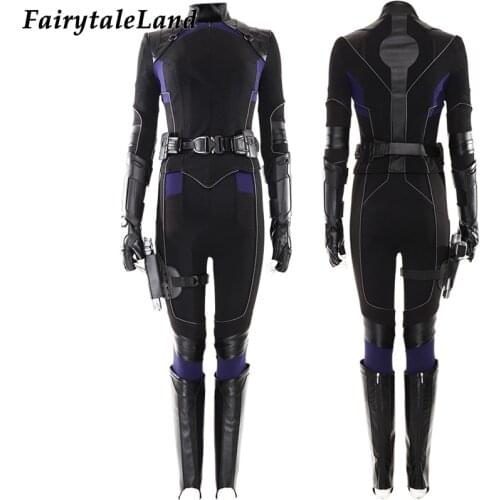 Agent Skye Cosplay Costume Halloween Superheroine Quake Black Outfit Daisy Johnson Shield Battle Suit