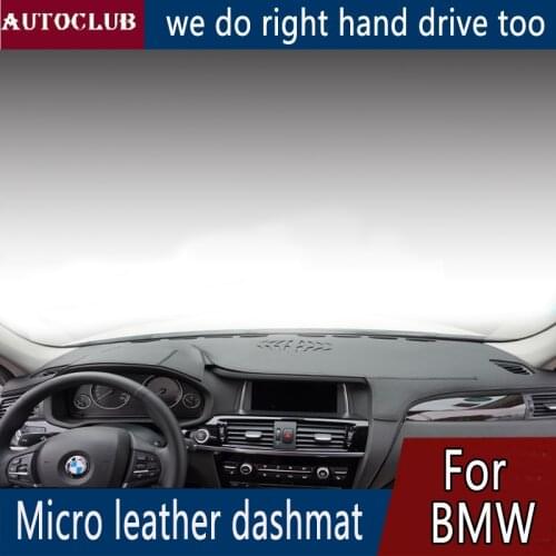 For BMW X3 X4 E83 F25 F26 Leather Dashmat Dashboard Cover Pad Dash Mat Sun shade 2001 2008 2009 2010 2011 2012 2013 2014 2015