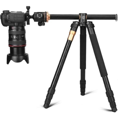 Multifunctional Camera Tripod 61 Inch Q999H Portable Aluminium Tripod Stand for Canon Nikon Sony SLR DSLR Cameras