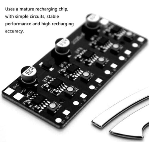 5V Lithium Battery Recharging Module Board Max Support Recharge 6 Batteries