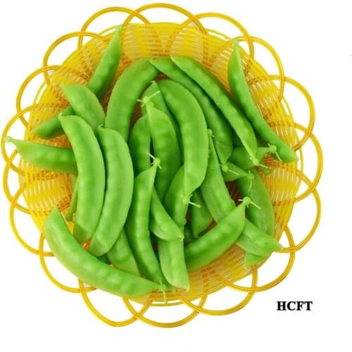 Fake artificial snow bean pea pease model dining room hall hotel restaurant store shop decoration Faux simulation Vegetables