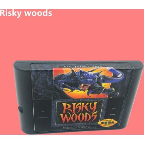 Risky woods For SEGA GENESIS And Mega Drive 16 Bit Video Games Conosle